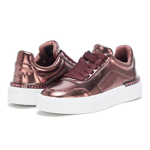 Image of DKNY Womens Beverley Everyday Platform Lace Up Sneaker