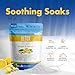 Detox Bath Salt 32 Ounces (2 Lbs) USP Grade Epsom Salt with Natural Ginger and Lemon Essential Oils Plus Vitamin C in BPA Free Pouch with Easy Press Lock Seal Made in USA