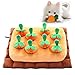 SLuB Carota giocattolo per cani, gioco interattivo per cani, Peluche Emoji carota per animali domestici, utilizzato per animali domestici foraggiare, sniffing training, eliminare la noia e lo stress