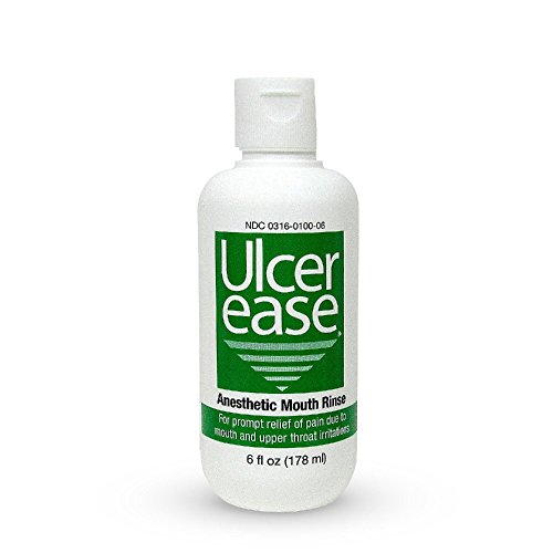 Ulcer Ease Medicated Mouth Rinse 6 oz (Pack of 5)