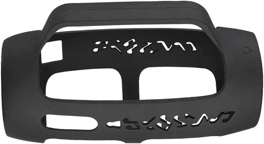 Silicone Case Compatible with Pulse 4 Speaker,Pulse 4 Speaker Portable Protective Carry Case Cover (Black) - Image 4