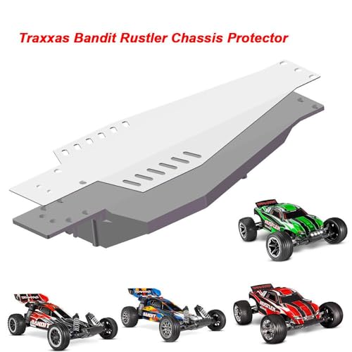 Aluminum Chassis Protector Skid Plate for 1/10 Traxxas Slash 2WD Rustler Bandit Replace Chassis VXL Upgrades by RcAidong - Used condition - Image 3