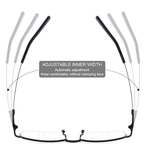 Óculos De Leitura Multifocais, Óculos De Leitura Com Dobradiças Para Alívio Da Fadiga Ocular Óculos