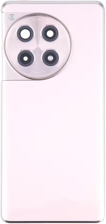 Compatible Rear Glass Panel for OnePlus Ace 3 Model LE2213 – Battery Door Back Cover, Battery Back Cover Housing Replacement Part (Black)