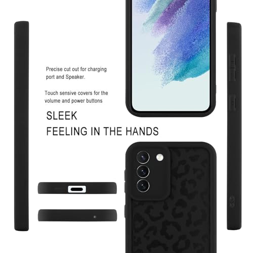 Image of Compatible with Samsung Galaxy S21 FE Case, Black
