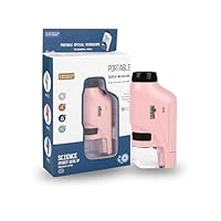 Microscope Enfant Portable,Mini Microscope Enfant,Le Petiscope Enfant,Mon Premier Microscope