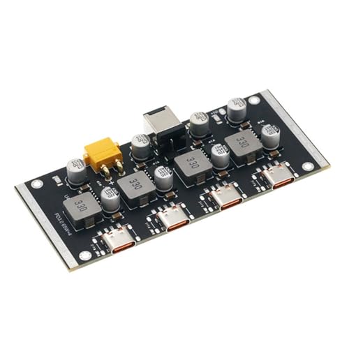 MEAKTSMI PD65W USB C Charging Board 4 Way Fast Lademodul Power Ladekonverter Board Netzteil