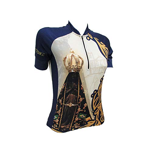 CAMISA CICLISMO NOSSA SENHORA DA APARECIDA Branco, M