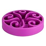 Payxuan Cani Ciotola Plastica - Ciotola Cane Anti Ingozzamento, Lento Feeder Ciotola per Cani Voraci