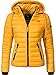 Produktbild Navahoo Damen leichte Übergangsjacke Steppjacke mit Kapuze Lulana Gelb Gr. S