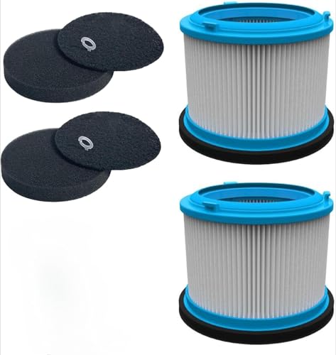 Bissell PowerClean FurGuard 280W & FurFinder 200W�p �􂦂�HEPA�t�B���^�[�L�b�g 2�p�b�N | HEPA�t�B���^�[2��&�v���t�B���^�[�p�b�h4�t�� | �ė��p�\�ȃy�b�g�w�A�|���@�������i