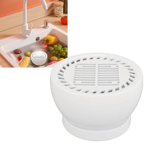 Asixxsix Lavadora de Frutas y Verduras, Dispositivo de Limpiador de Frutas Impermeables IPX7 Purificador de Verduras, Dispositivo de Limpiador de Verduras Portátiles