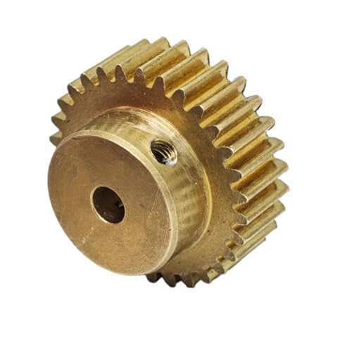 Engrenage droit en cuivre à 56 dents module 0.7 de diamètre 40.6mm épaisseur 12mm