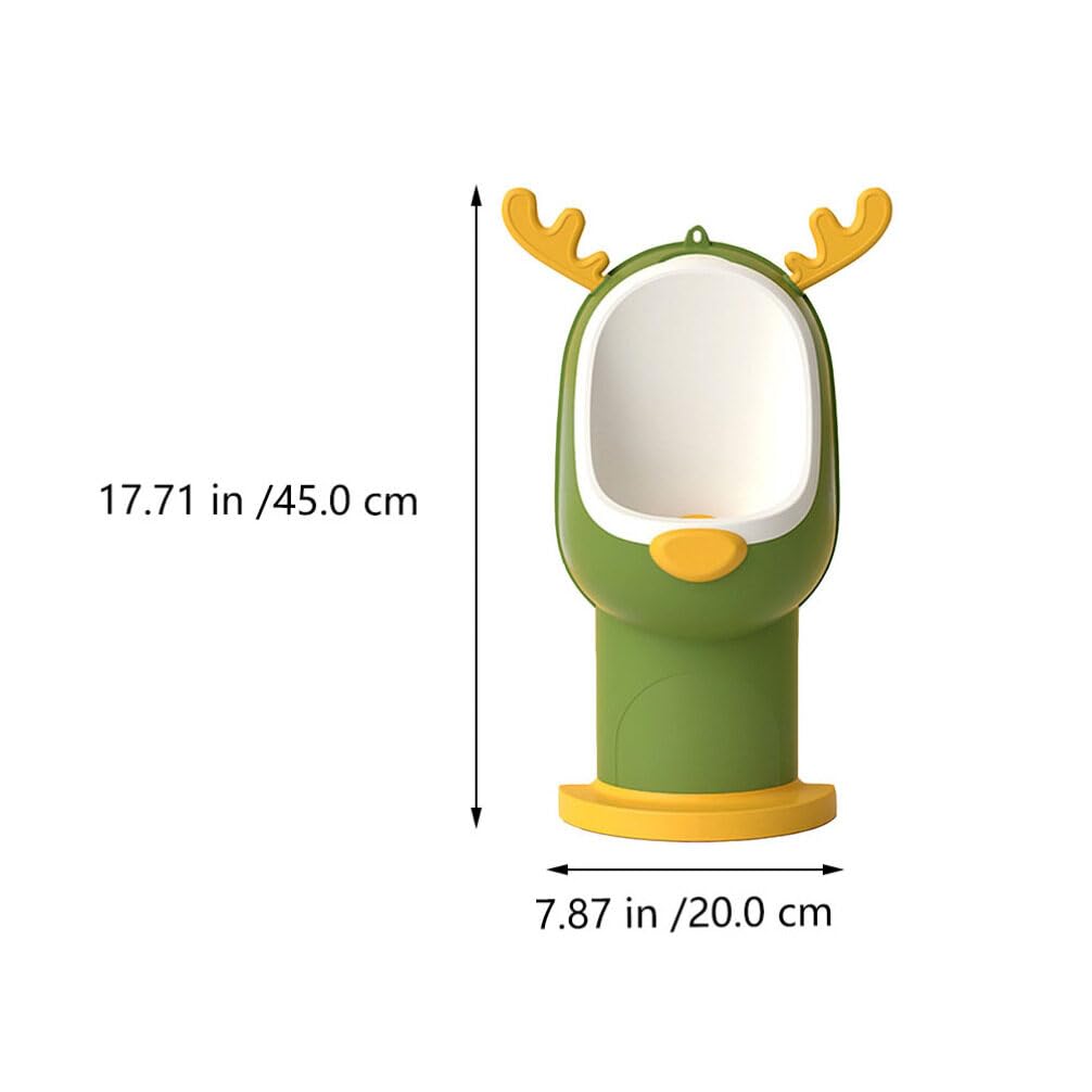 Training Potty Toilet Wall Potty Pee Training for Boys Cute Cartoon Animal Elk Urinal Standing Pee Trainer