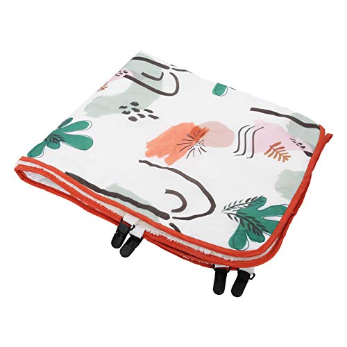 Cobertor para carrinho de bebê macio e suave, saco de dormir impermeável para carrinho de bebê, prát