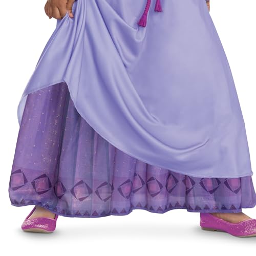 Disfraz Deluxe Oficial Disney Asha con Vestido Largo miniatura 5
