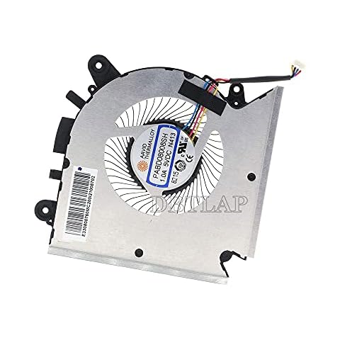 DBTLAP Lüfter Kompatibel für MSI GF63 8RC 8RD MS-16R1 MS-16R2 Series CPU Lüfter PABD08008SH N413 Cover