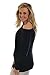 Forever Womens Long Sleeves Plus Size Plain Off Shoulder Batwing Stretchy Top