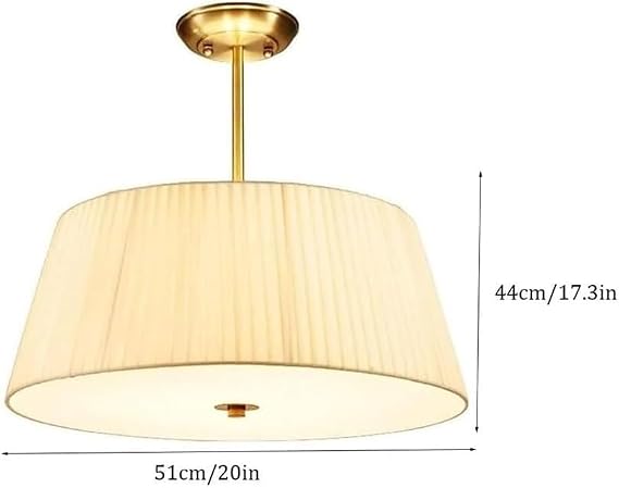 Nordic Japanese Linen Fabric Lampshade Pendant Light E26/E27 Base Pendant Lamp Bedroom Living Room Corridor Restaurant Hanging Light for Living Room Clothing Store