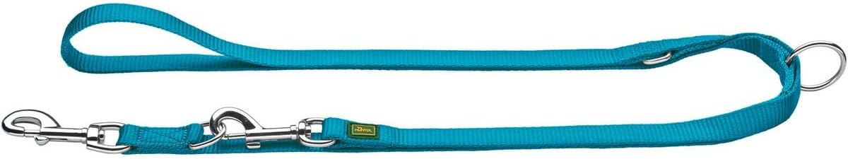 HUNTER Nylon Training Lead Rope, 25/200, X-Large, Teal Blue