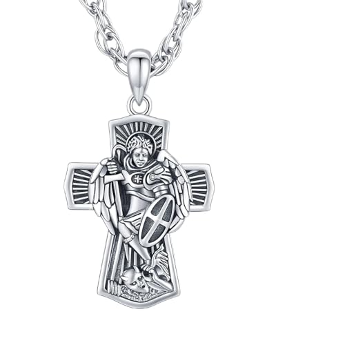 Pendentif Saint Christophe en argent fin 925, l'excellence du bijou chrétien ciselé