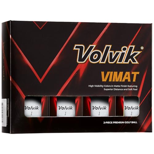 Volvik Vimat Golf Balls (White)