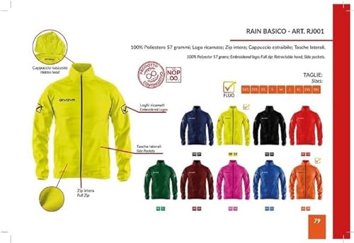 RAIN BASICO GRANATA Tg. S