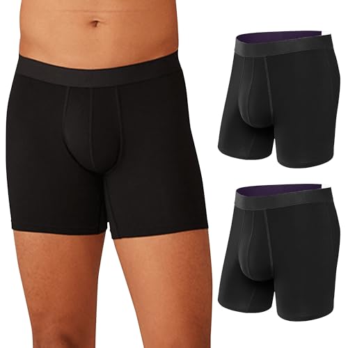 MeUndies – Men’s Boxer Briefs – 6” Inseam with Breathable and Comfortable Tencel UltraModal Fabric – 3 Pack