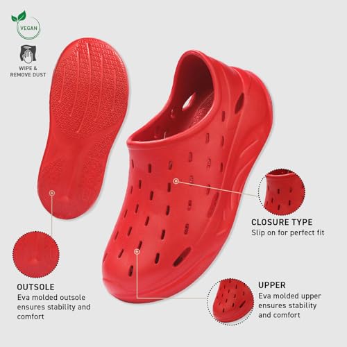 Image of Neeman's Cushers Rainscape Clogs for Men | Water-Friendly Slip-On Clogs | Lightweight Cushioned Comfort | Quick Dry Casual Footwear | Everyday Walking Chappal