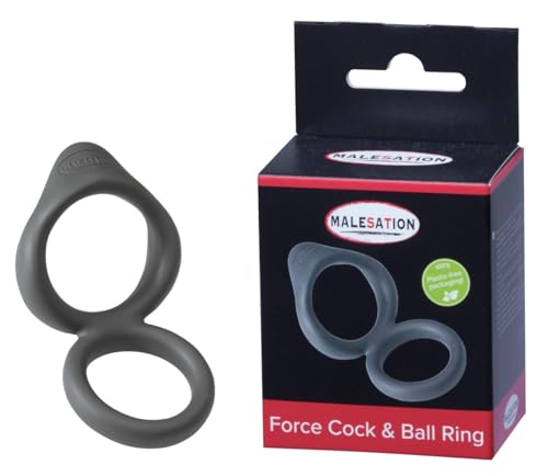 Malesation Anillos Force Cock & Ball Ring anillo doble masculino