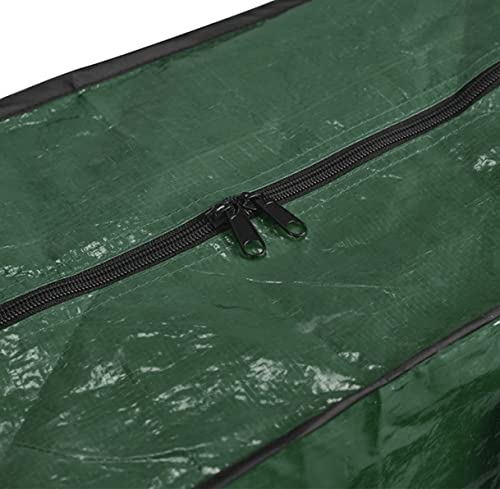 Propik Christmas Ornaments Storage, Holiday Accessories Bag Tear-Proof Tarp 18 X 10 X 15 With Handles And Full Length Zipper (Green) #TOP6