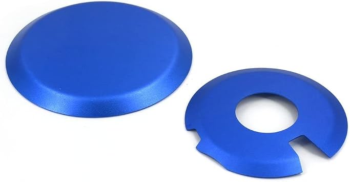 AnXin Engine Ignition Clutch Case Savers Guards Kit Protector Set Cover Aluminum Alloy For DRZ400 DRZ400S DRZ400SM DRZ400E KLX400 Blue
