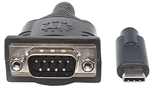 Image of MANHATTAN One Serial Device Connected to USB Type C Port, Pl-2303Ra Chip, 45 cm (18 inch) (151283)