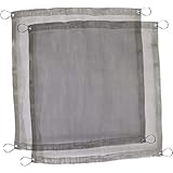 メッシュシート 焚き火台 交換用ステンレス網 2枚セット 56×56cm 焚き火 ファイアスタンドビッグサイズ ピン付き ステンレス304製 高密度