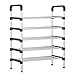 Space Space Sauveil Organisateur, Facile À Assembler Dortoir De Ménage Robuste Chaussure D'étagère D'étagère De Placard,5 Layers