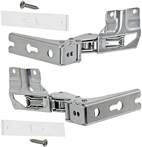 Spares2go Integrated Door Hinge Pair Fits Siemens Fridge Freezer (Top Left, Bottom Right + Upper Right, Lower Left, 3704 5.0, 3306 5.0, 3307 5.0)