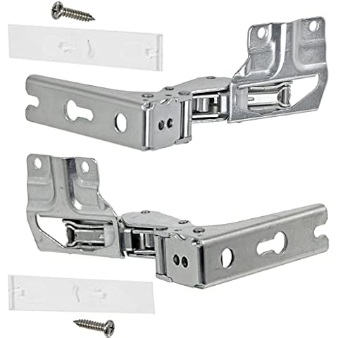 Spares2go Integrated Door Hinge Pair for Siemens Fridge Freezers Cover
