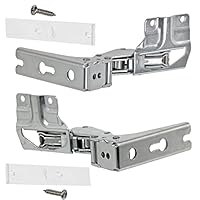 Spares2go Integrated Door Hinge Pair fits Neff Fridge Freezer (Top Left, Bottom Right + Upper Right, Lower Left 3704 5.0, 3306 5.0, 3307 5.0, 12004051)