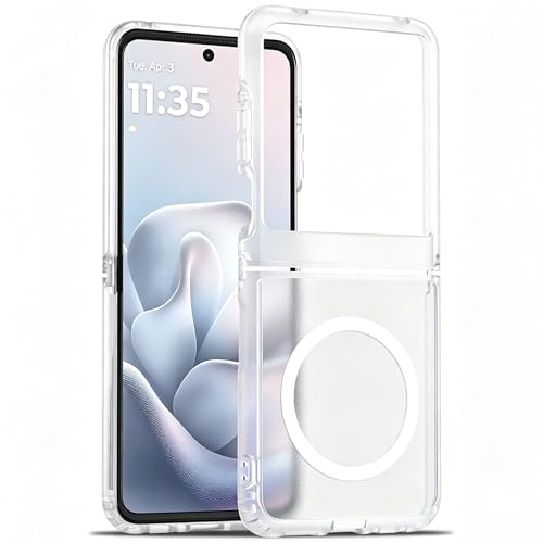 Coque Motorola Razr 50/60/70 transparente, étui fin pour le quotidien