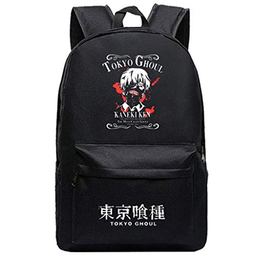 MUATE Anime Tokyo Ghoul Mochila con Estampado Mochilas Adolescentes Niños Escolares