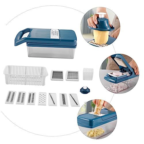 Set cortador y rallador multifuncional para verduras 1 pieza miniatura 5