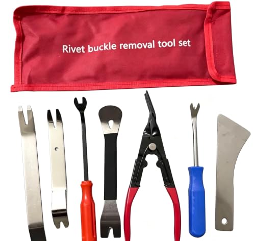 Car Trim Panel Removal Tool Kit for Suzuki Swift 2014-2025, Auto Interior Disassembly Tools for Door Panel, with Portable Storage Bag