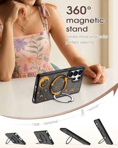 Coque Samsung S25 Ultra pour visionner vos vidéos en mains libres avec anneau aimanté 360