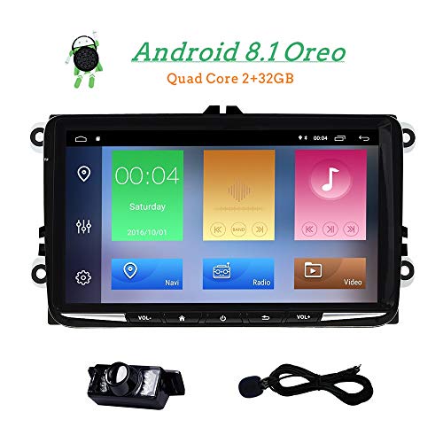 Android 8.1 Car Stereo GPS Navigation Radio Player for VW Golf 5 6