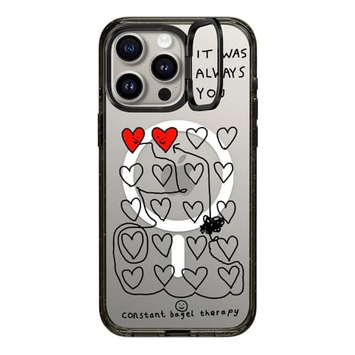 CASETiFY �C���p�N�g�����O�X�^���h MagSafe�Ή� iPhone 15 Pro Max �P�[�X [MIL�K�i���� (3x MIL-STD-810G) / 2m����̗����������N���A / MagSafe �ɑΉ�] - It Was Always 