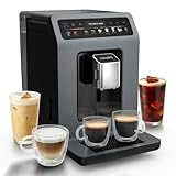 Krups Evidence Hot & Cold Kaffeevollautomat, 18 Getränkespezialitäten, heiße und kalte Getränke, One-Touch Cappuccino, Milchsystem, automatischer Pflegezyklus, schnelle Aufwärmzeit, EA898GF0