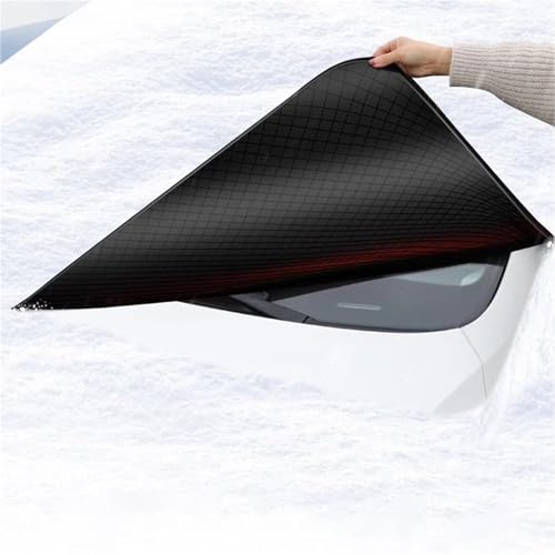 Bouclier de neige de pare-brise robuste avec couverture magnétique