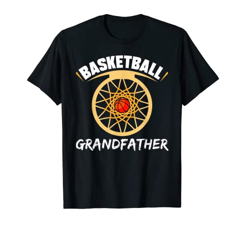 Basketball Grandfather Lover Hobby Basketballer Player T-Shirt