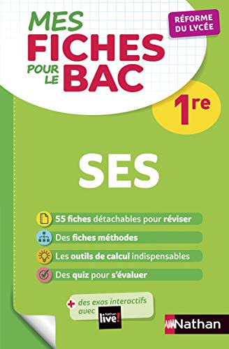 Mes fiches pour le BAC SES 1re - Réforme du lycée