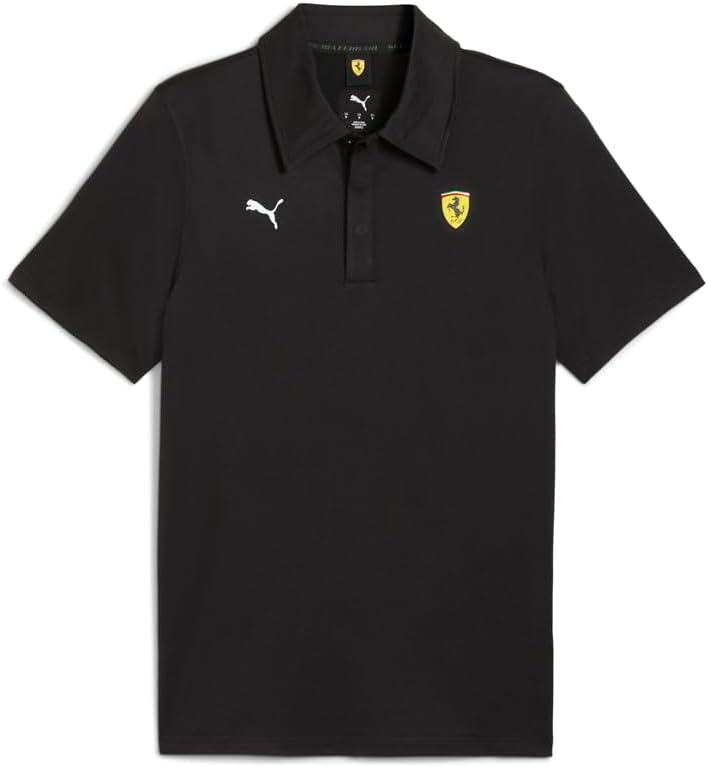 PUMA Mens Scuderia Ferrari Motorsport Shirt Casual Casual - Black